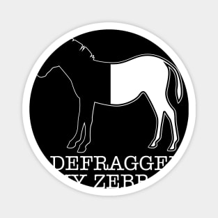 I Defragged My Zebra Programmer Magnet